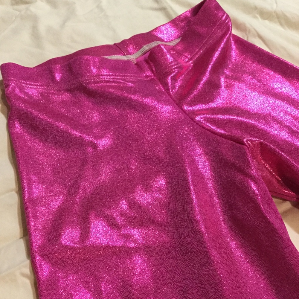 Blackmilk pink glitter leggings, Small
